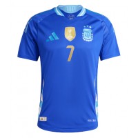 Camisa de time de futebol Argentina Rodrigo De Paul #7 Replicas 2º Equipamento Copa America 2024 Manga Curta